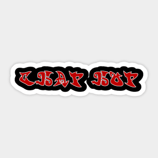 Chap hop Sticker